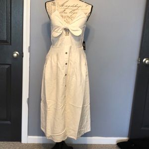 Cream WOMENS dress